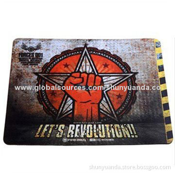 Natural rubber mouse pad, comfortable, non-slip design